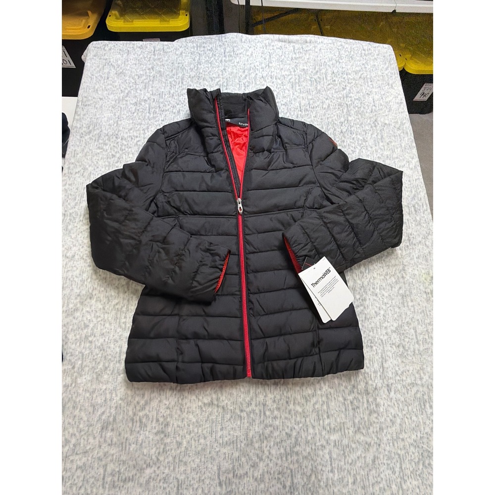 Spyder Mens ThermaWEB Insulated Puffer Jacket Black Small NEW